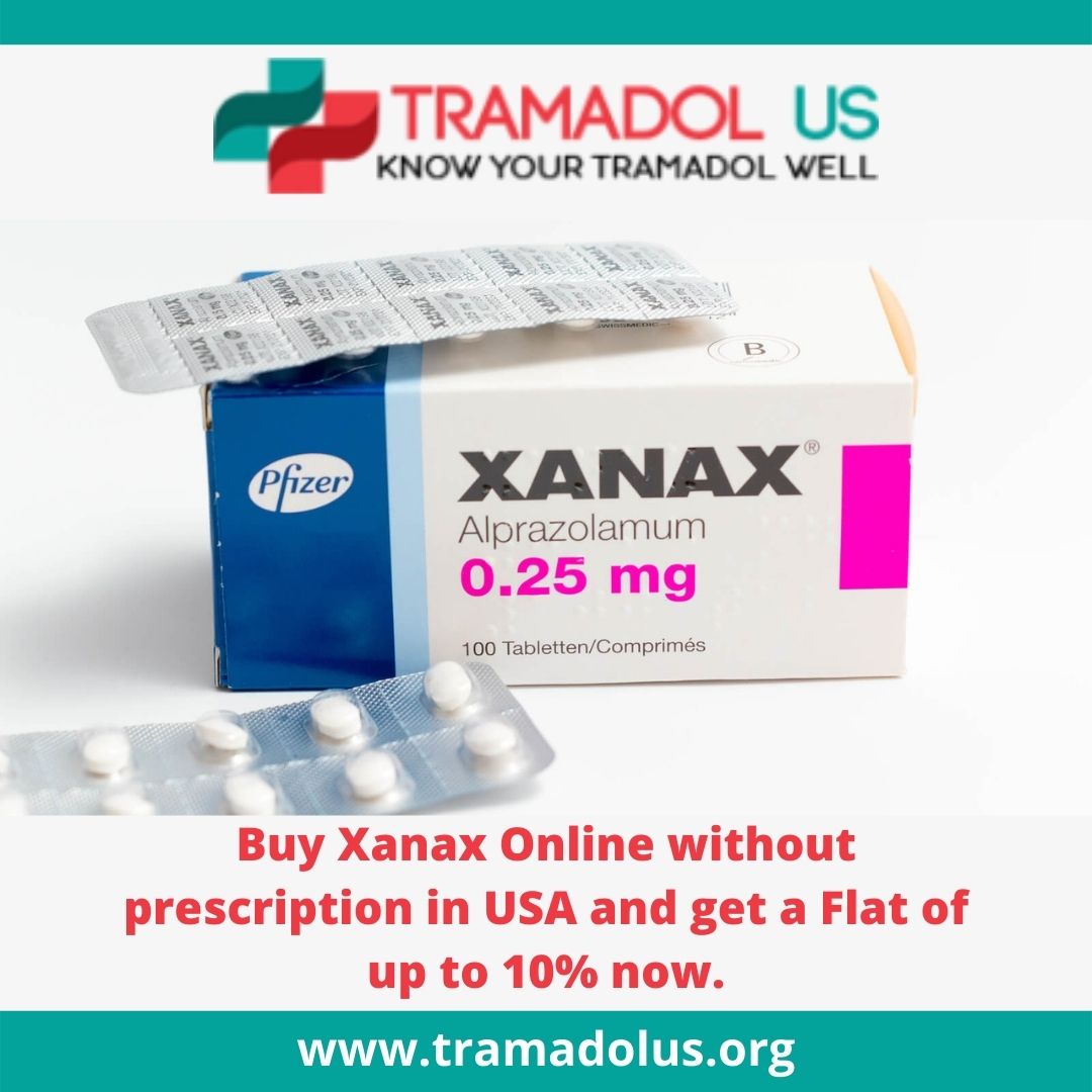 Buy Xanax Online with no prescription in USA and get a discount on your first order. Visit - https://tramadolus.org/